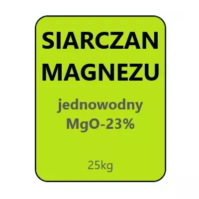 SIARCZAN MAGNEZU JEDNOWODNY 25kg (23%MgO, 46%SO3)(nawóz rozpuszczalny)