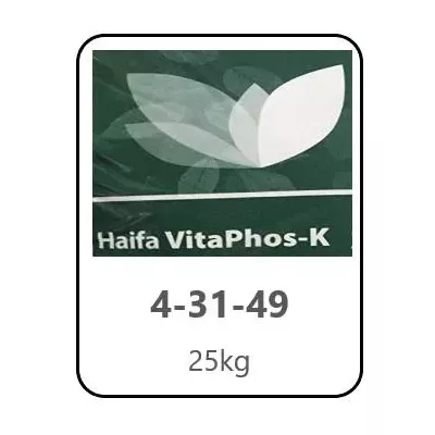 VITAPHOS-K 25kg HAIFA (4%N, 31%P2O5, 49%K2O)(polifosforan potasu)(nawóz rozpuszczalny)