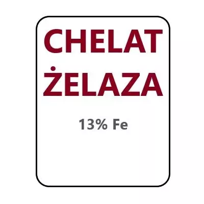 CHELAT ŻELAZA EDTA (13%Fe)(nawóz rozpuszczalny)