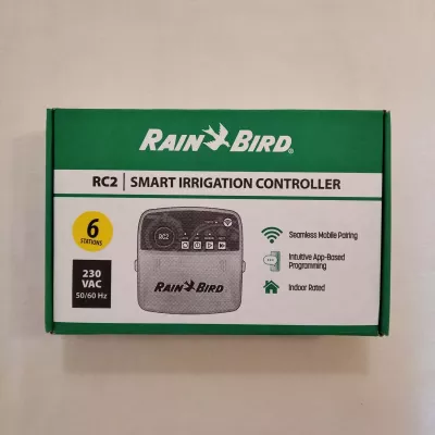 RAIN BIRD RC2 STEROWNIK NAWADNIANIA Wi-Fi WEWNĘTRZNY 6 SEKCJI