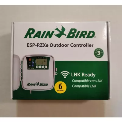 RAIN BIRD ESP-RZXe 6 STEROWNIK NAWADNIANIA Wi-Fi ZEWNĘTRZNY 6 SEKCJI (możliwość dodania modułu wi-fi LNK)